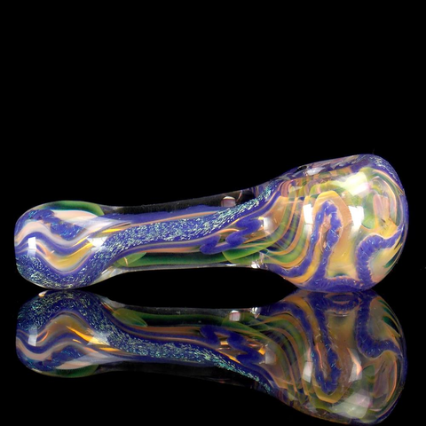 Heady Rainbow Dichroic Glass Smoking Pipe – VisceralAntagonisM