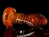 golden amber helix pipe
