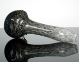 black white opal glass pipe