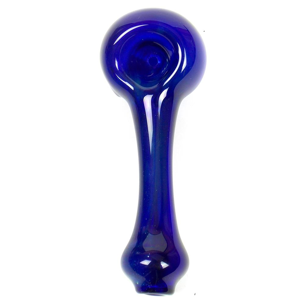 Cobalt Blue boro Spoon pipe cheap discount price by VisceralAntagonisM