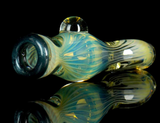 color changing chillum with sparkly blue