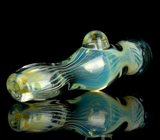 color changing chillum with sparkly blue