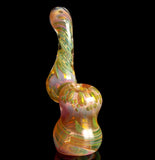 color changing bubbler glass pipe