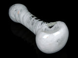 Inside Out White Frit Spiral Spoon