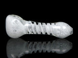 Inside Out White Frit Spiral Spoon