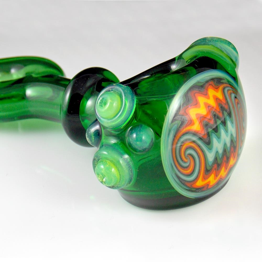 Green fire wig wag bowl