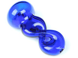 Cobalt Blue Twisted Helix Spoon