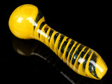 Yellow Inner Spiral Dichro Spoon