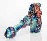 Red Blue Glass Pipe