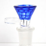 14mm Sapphire Blue Honeycomb Bowl