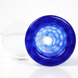 14mm Sapphire Blue Honeycomb Bowl