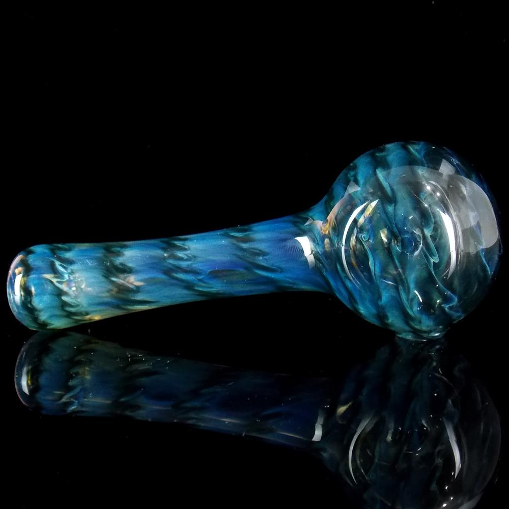 Silver Fume Glass Spoon Bowl Hand Blown Smoking Pipe – VisceralAntagonisM