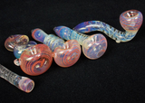 color changing glass pipe set