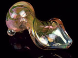 Gold Fumed Twisted Spoon