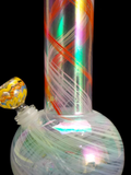 Large Opal Rainbow Water Pipe Bong and 14mm Bowl