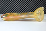 color changing glass pipe