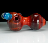 rust glass color borosilicate smoking bowl glass pipe