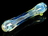 XL Fumed Chillum with UV Marble