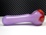 Purple Pink Heady Flower Pipe