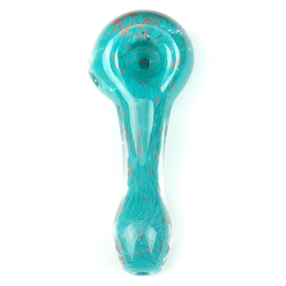 Sky Blue Frit Color Glass Pipe