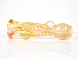Dual Fumed Carved Chillum