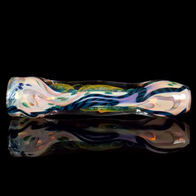 color changing dichroic glass chillum pipe