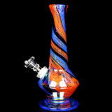Red Blue Swirl Water Pipe