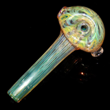 mini pocket glass sherlock pipe color changing smoking bowl by visceralantagonism