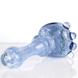unobtainium blue stardust glass honeycomb smoking pipe by VisceralAntagonisM