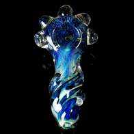Twisted Galaxy Glass Outer Space Smoking Pipe by VisceralAntagonisM