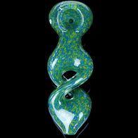 Frit Blend Twisted Helix Spoon