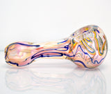 Inside Out Rainbow Glass Pipe