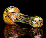 Inside Out Rainbow Glass Pipe