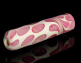 Frosted Pink Chillum Pipe