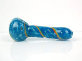 Blue Frit Swirl Spoon