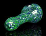 planet earth glass spoon pipe