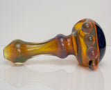 Blue Stardust Honeycomb Pipe