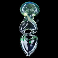 Twisted Helix Green Spoon