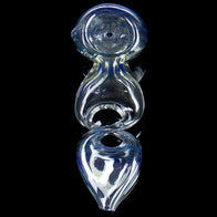 Twisted Helix Blue Spoon