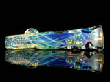 Fumed Chillum with Stardust Horn