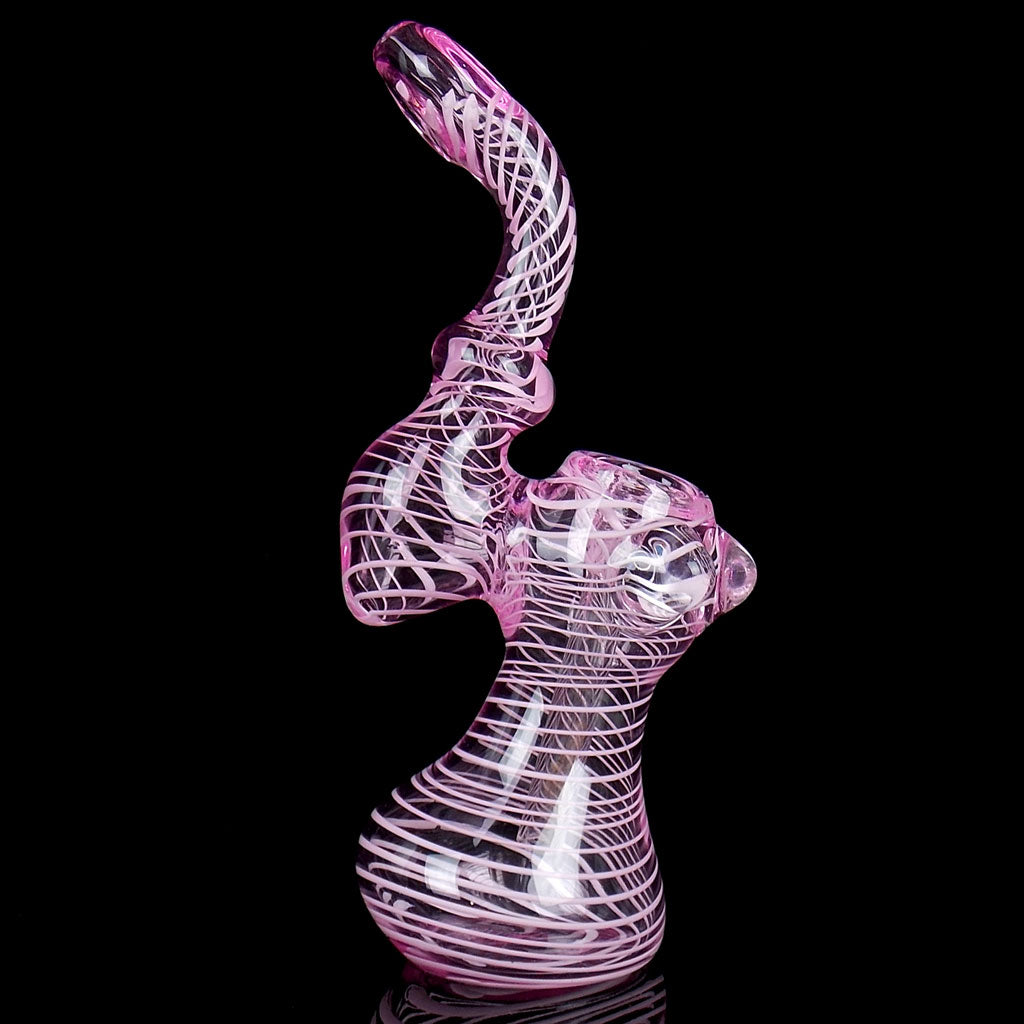 Pink and White Bubbler