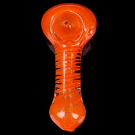 Inside Out Orange Frit Spiral Spoon