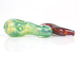 Fumed Frit Squiggly Spoon