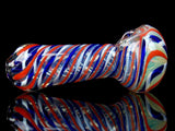 Red White and Blue Latti Spoon