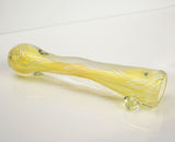 Long Chillum Pipe Silver Fumed