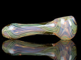 Dual Fumed Glass Spoon Pipe