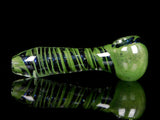 Green Dichro Helix Spiral Spoon