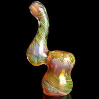 color changing bubbler glass pipe