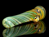 unbreakable glass chillum pipe