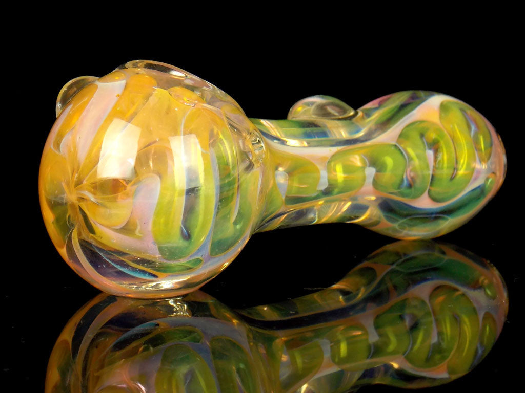 Glass Bowl Pipe with Color Changing Glass - NYVapeShop